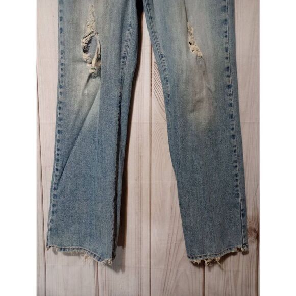 Lucky Brand Jeans Men's 34 Thrashed Light Wash - Picture 4 of 9